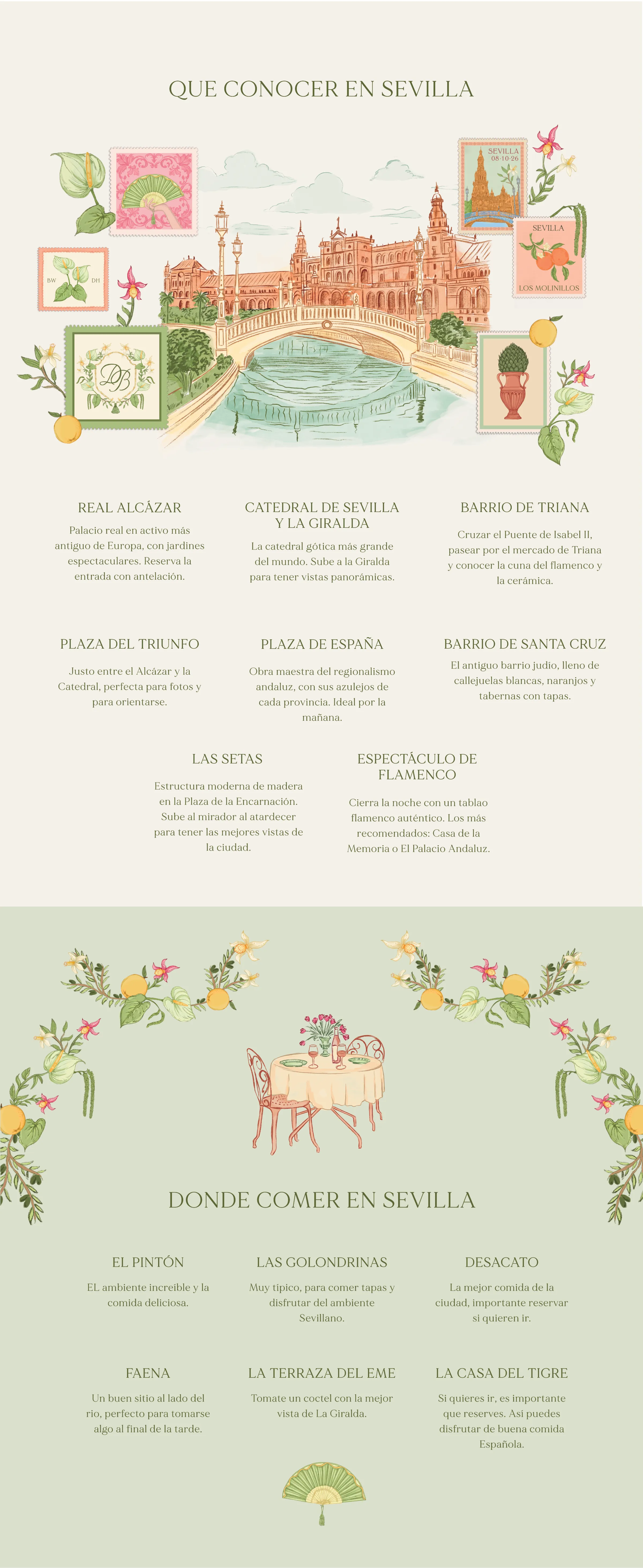 Qué conocer en Sevilla · Dónde comer en Sevilla